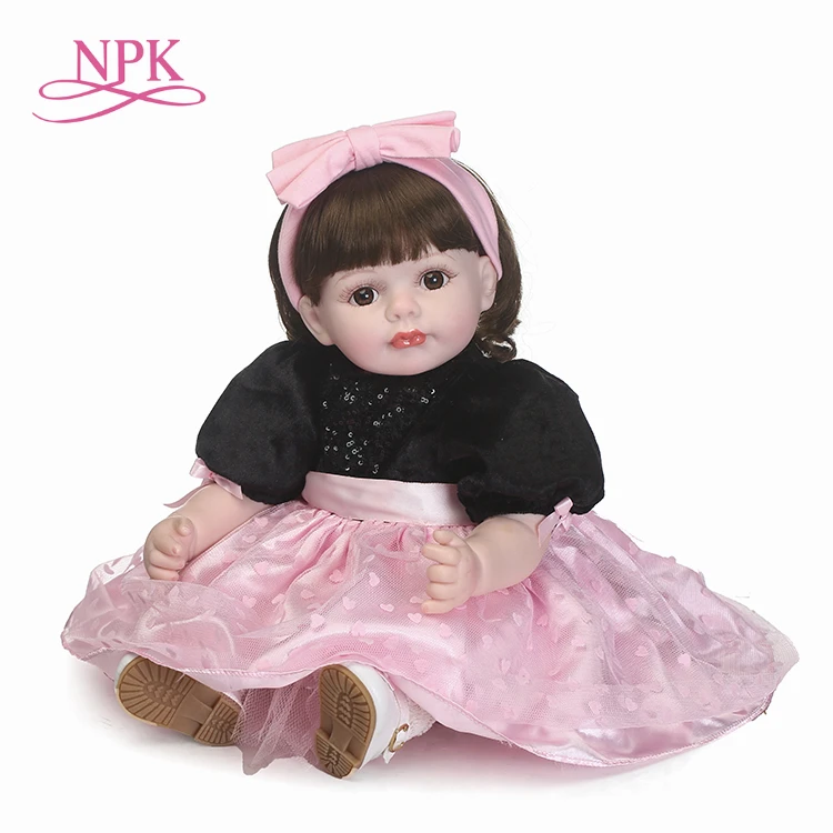 Имитация NPK кукла-младенец мягкая реальная на ощупь детский подарок с красивой