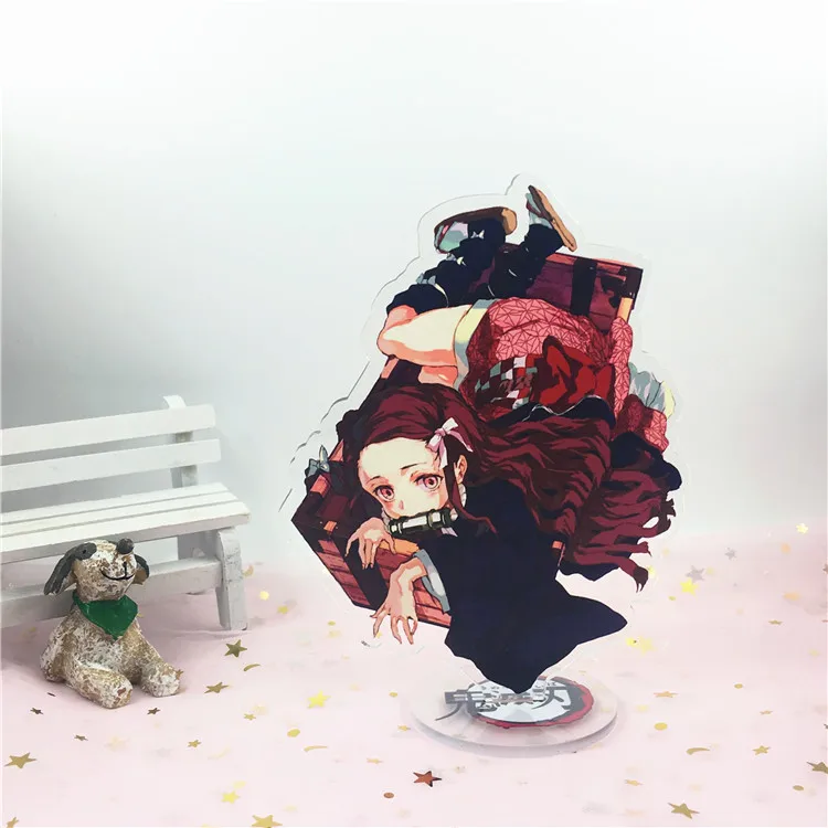 Аниме демон убийца Kimetsu no Yaiba брелок Kamado Tanjirou Hashibira Inosuke Tomioka Giyuu милый забавный мультфильм акриловый брелок