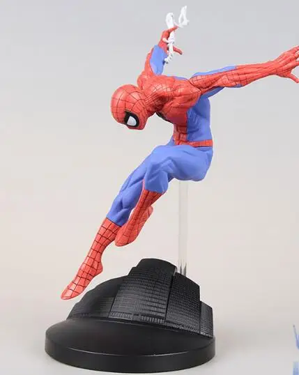 Новое поступление 2 стилей Паук серии фигурку создатель Amazing Spider-Man ПВХ