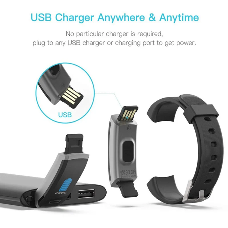 Wearpai GT101 умный спортивный браслет для мужчин монитор сердечного ритма FitnessTracker