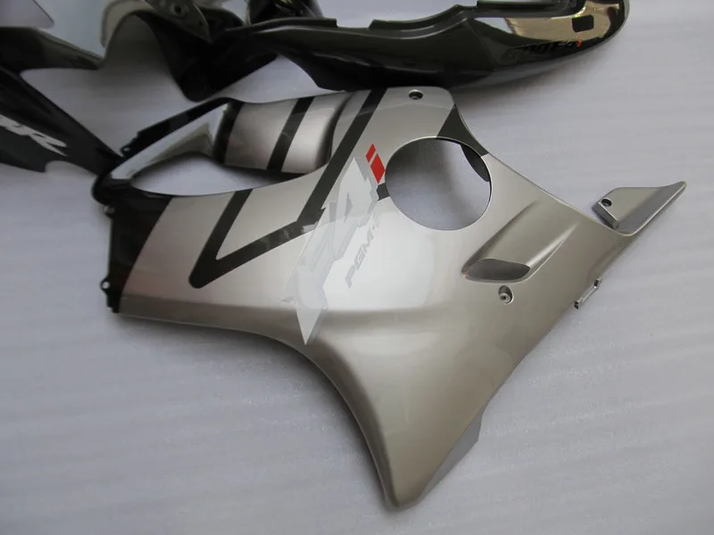 Комплект обтекателей для HONDA CBR600F4I 04 05 06 07 CBR600 F4I CBR 600F4I 2004 2005 2006 2007 ABS Серебряный