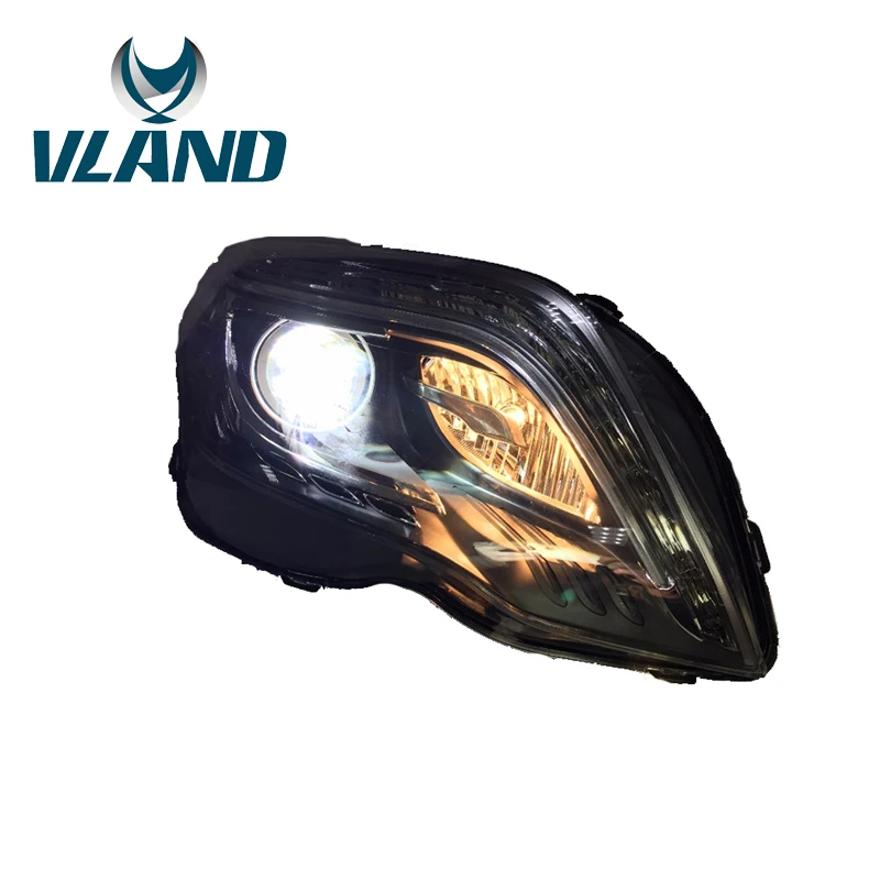 VLAND завод для головной лампы GLK 2012 2013 2014 2015 2016 светодиодный фонарь DRL H7 ксеноновая