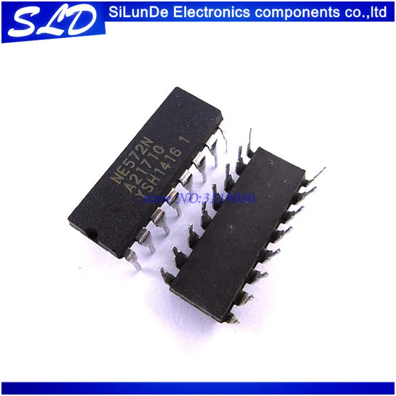 

NE572N NE572 DIP-16 10pcs/lot Free Shipping