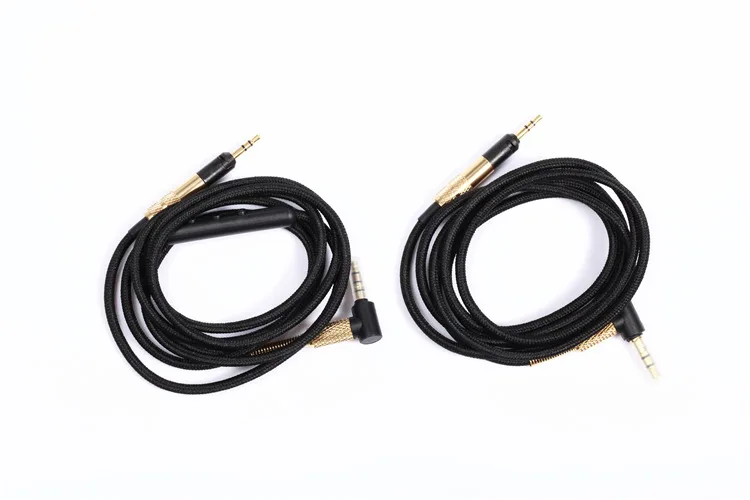 Кабель для обновления OFC для Sennheiser MOMENTUM 2,0 посеребренный Встроенный микрофон дистанционный аудио шнур для iPhone Andriod