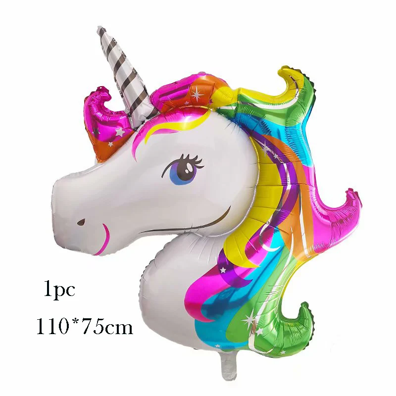 5 шт. Единорог воздушный шар розовый конфетти латекс балон вечерние украшения