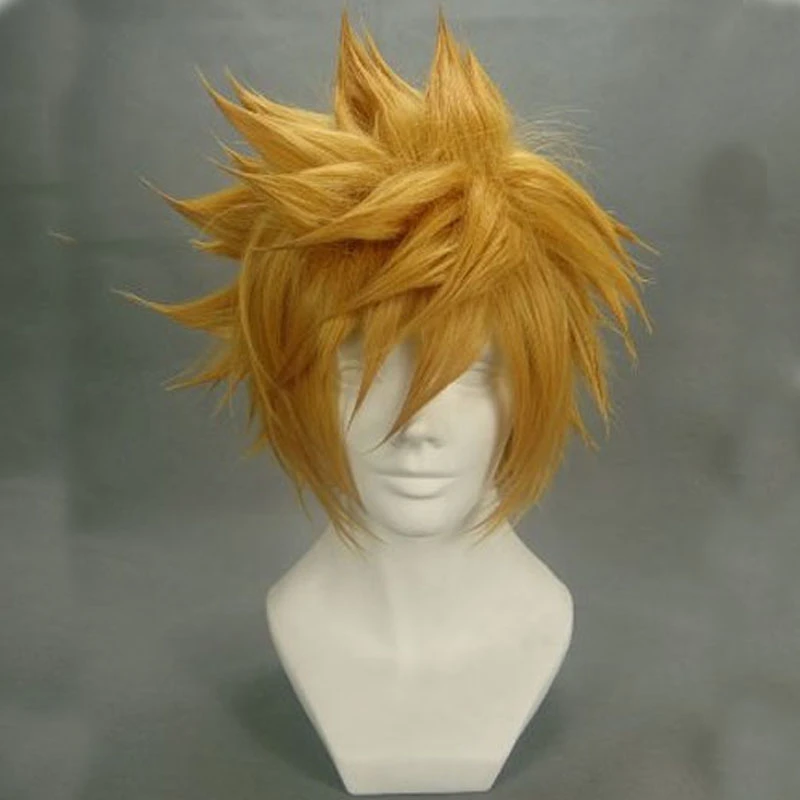 Парики из прямых синтетических волос Kingdom Heart Roxas вентус для косплея 30 см вечерние