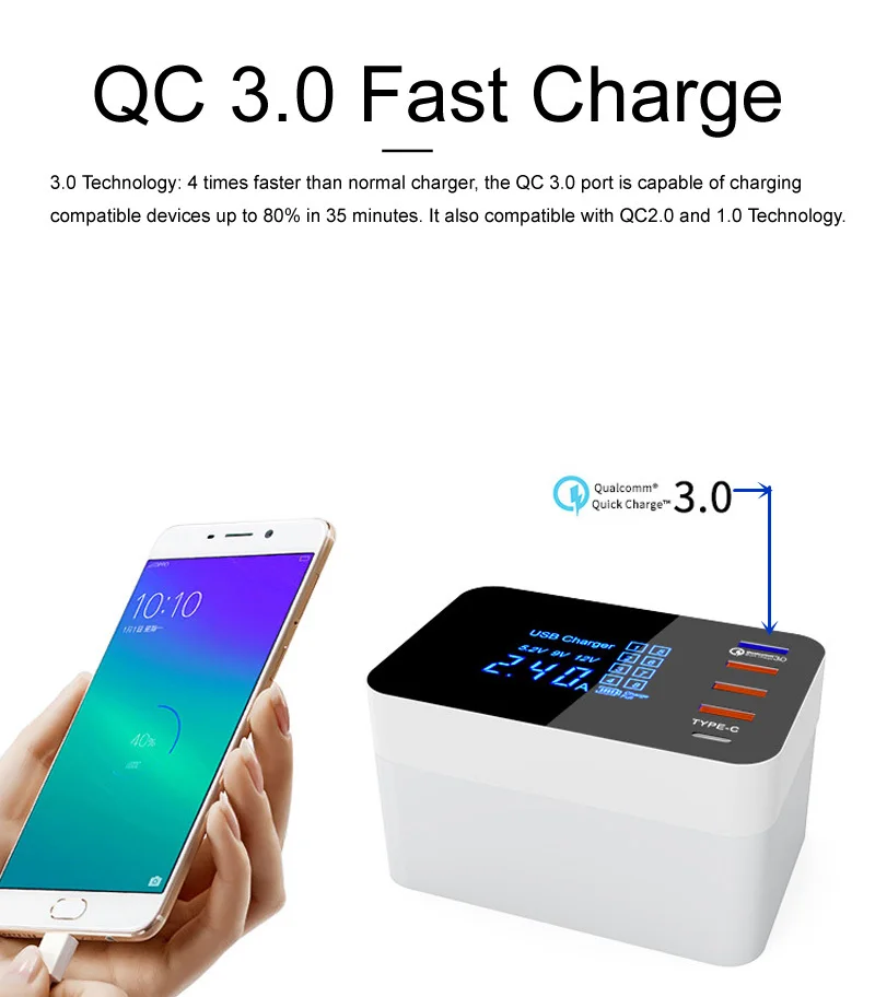 QC 3,0 USB беспроводное быстрое зарядное устройство для iPhone 8 Plus X Xs XR MAX iPad samsung S6 S7 Edge S8 S9 Plus быстрое зарядное устройство зарядная станция