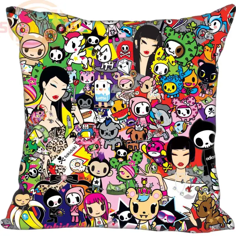 2 Новые изображения Tokidoki декоративная Свадебные наволочки индивидуальный подарок для наволочки 35X35 см, 40X40 см(с одной стороны - Цвет: 2