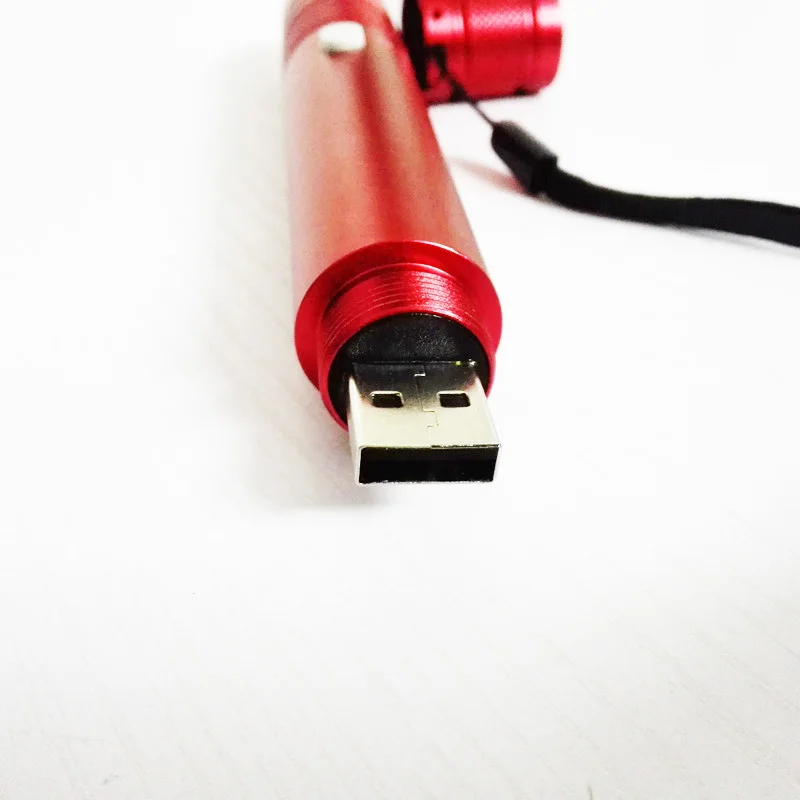 USB-зарядка красная лазерная указка высокая мощность 650 нм яркая одноточечная