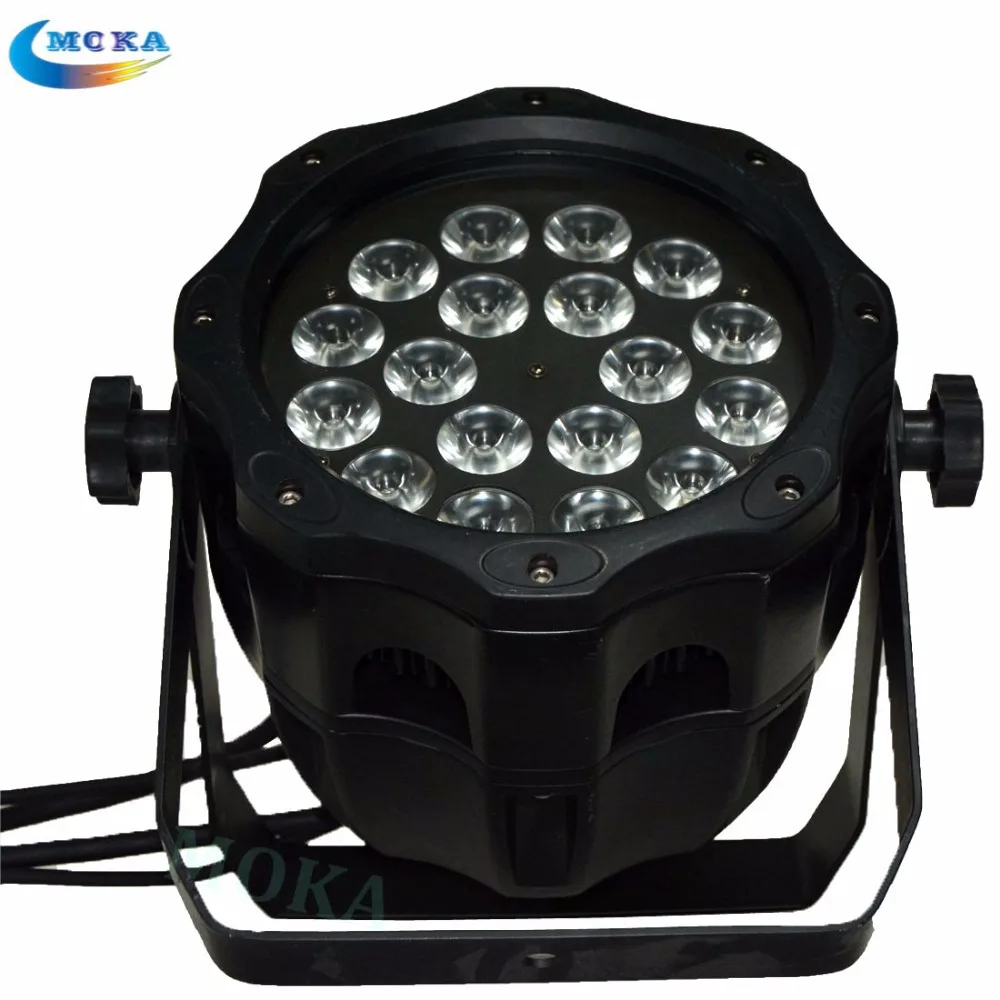 6 шт./лот хит продаж китайский оптовик Pro Light Par LED 18x15 Вт RGBWA 5 в 1 полноцветная