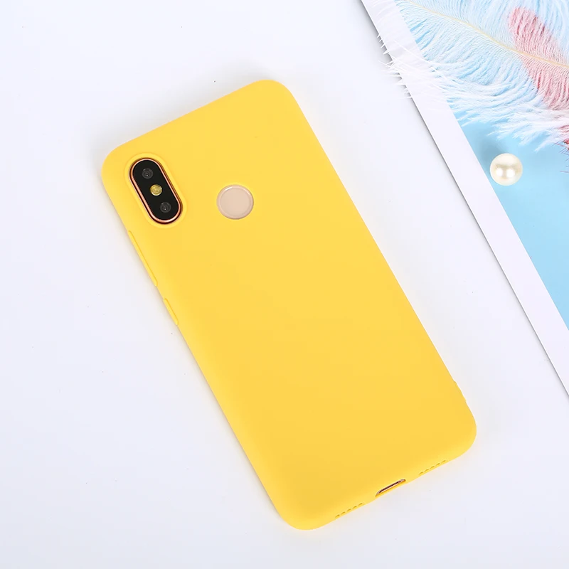 Цветной ТПУ силиконовый чехол для Xiao mi Red mi Note 5 6 7 Pro Red mi 6 Pro 6A 5Plus матовый чехол для Xiaomi mi 8 SE mi A2 Lite A1