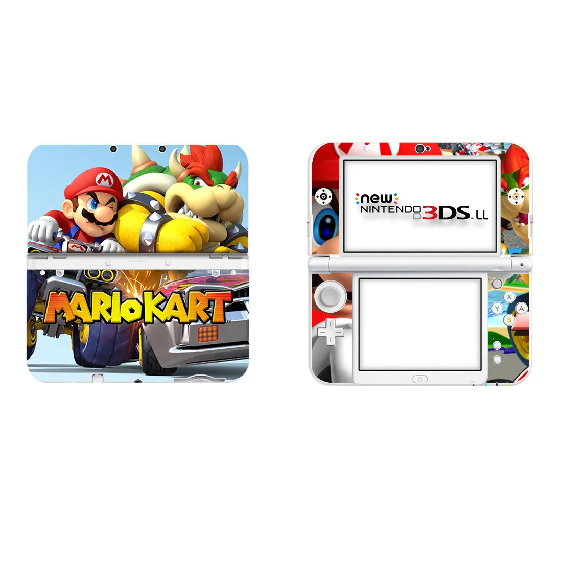 Супер бумага Марио виниловая наклейка на кожу Наклейка для нового 3DS XL Скины Наклейка s для нового 3DS LL виниловая Защитная Наклейка