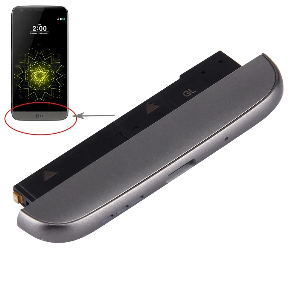 (Зарядная док станция + микрофон динамик звонка) модуль для LG G5/LS992|Шлейфы