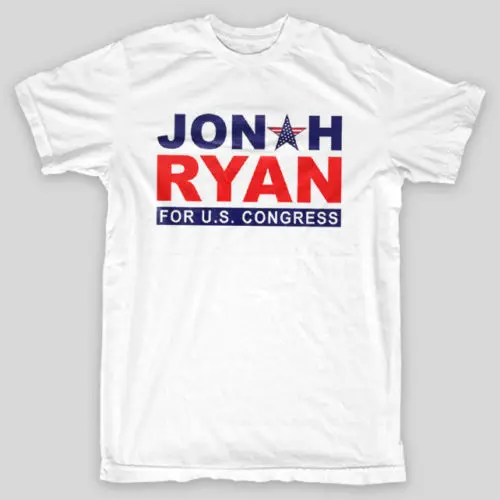JONAH RYAN FOR CONGRESS veep Selina Meyar белая Домашняя футболка Размеры S-5X 2019 модная Летняя