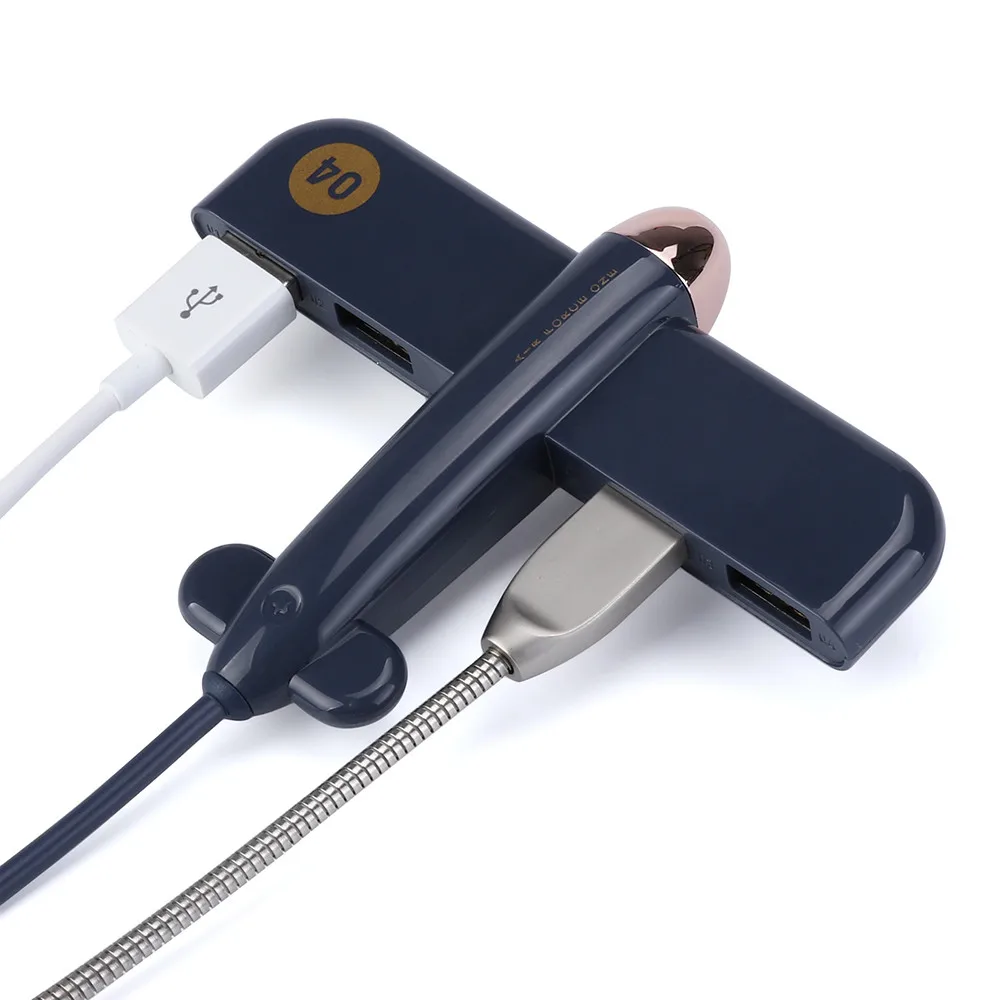 Kinganda Новый usb хаб 4 портовый USB 2 0 концентратор Высокоскоростной разветвитель