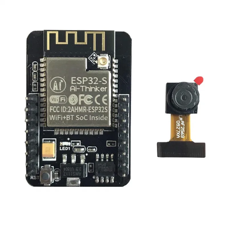 ESP32-CAM модуль Wi-Fi ESP32 Serial к Wi-Fi ESP32 CAM развитию 5 V Bluetooth с OV2640 Камера модуль 32-бит Процессор 240 МГц