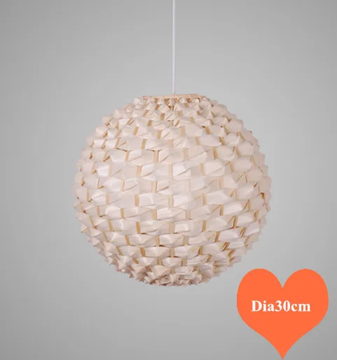 

Chinese handwoven wicker/bamboo Pendant Lights Southeast Asia brief round Dia30cm E27 LED lamp for porch&parlor&stairs LHDD010