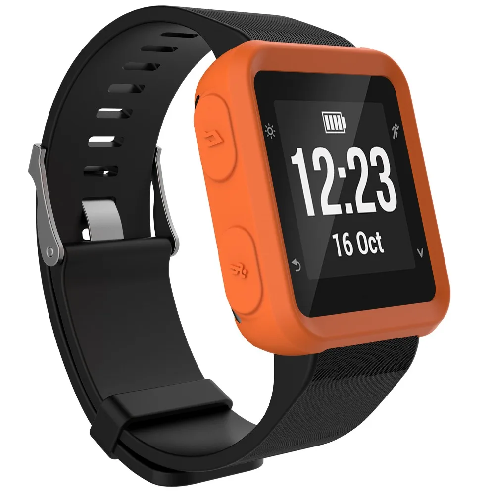 Силиконовый смарт-браслет для часов Garmin Forerunner 35 чехол Защитный чехол для Garmin Forerunner 35 Forerunner 30 ремешок