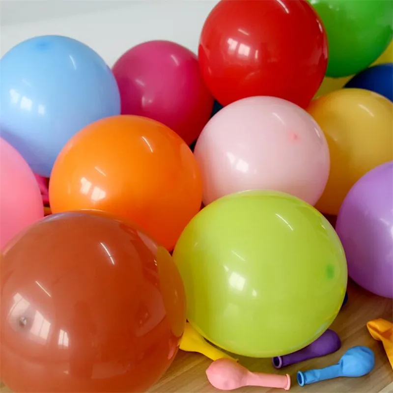 200 шт 5 дюймов шаров для утолщенный Стандартный Цвета круглый Латексные воздушные
