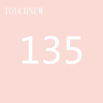 135 TOUCHNEW, 168 цветов, одиночные художественные маркеры, кисть, эскиз, на спиртовой основе, маркеры, двойная головка, манга, ручки для рисования, товары для рукоделия - Цвет: 135