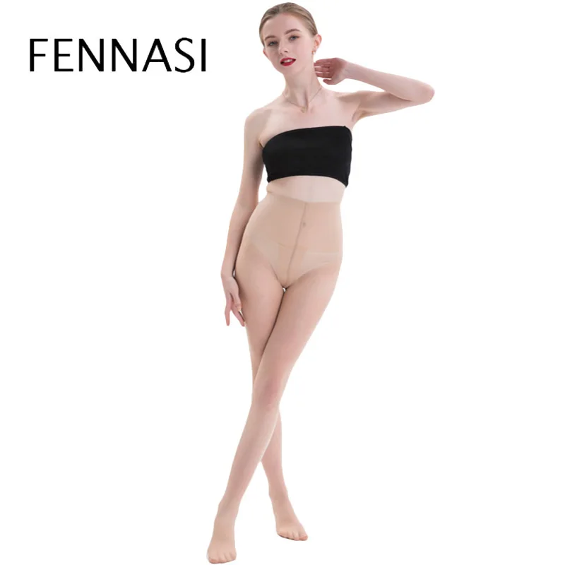 

FENNASI T Crotch пикантные нейлоновые Lady Колготки и чулки женские прозрачные однотонные компрессионные черные колготки размера плюс колготки