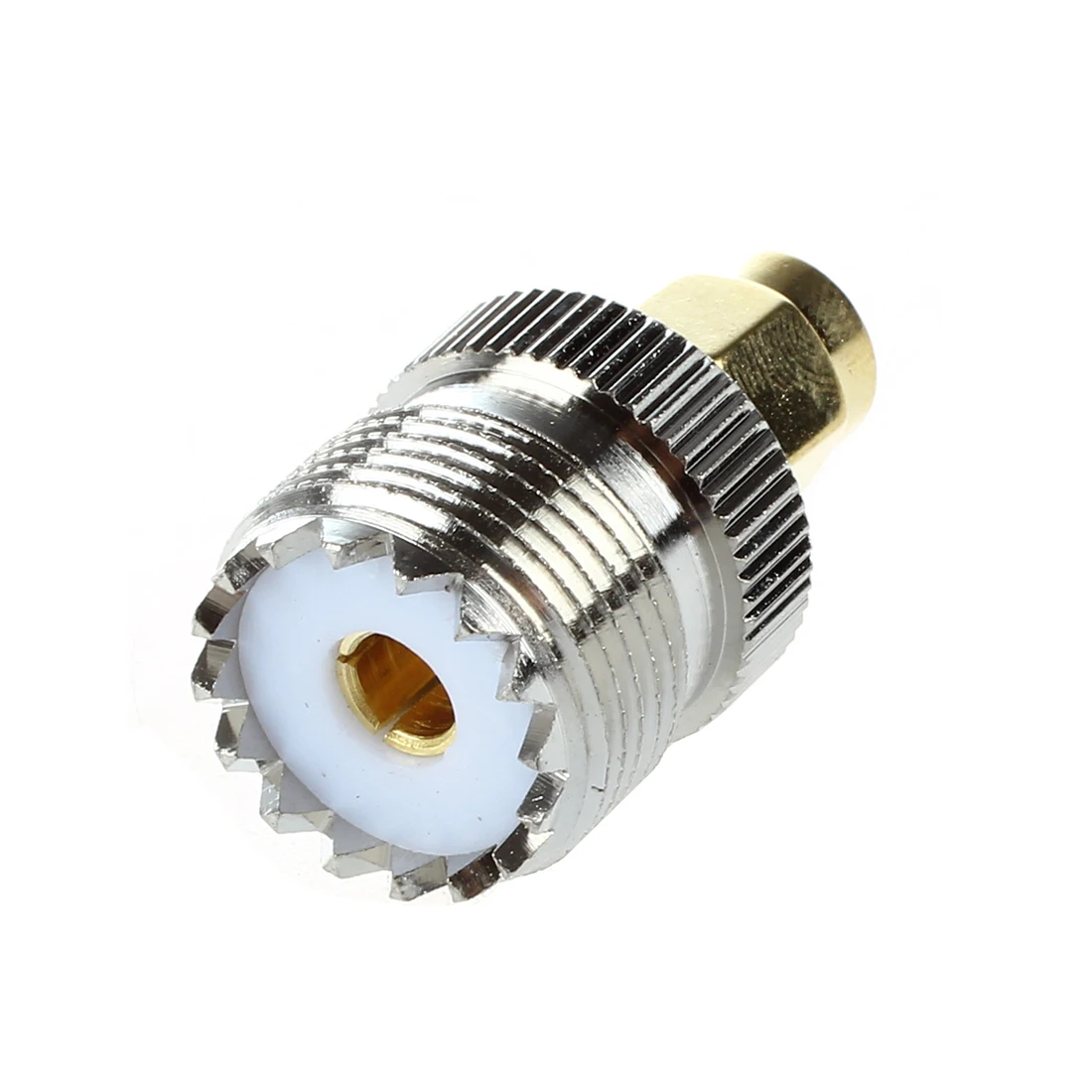 UHF SO-239 F к SMA M гнездовой/мужской прямой коаксиальный Соединительный адаптер |