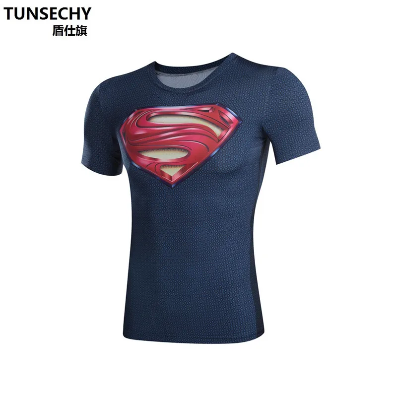 Wisdom bikeman muscle men's cycling T-cycling fitness equipment male iron man spider-man sportswear batman armor | Спорт и