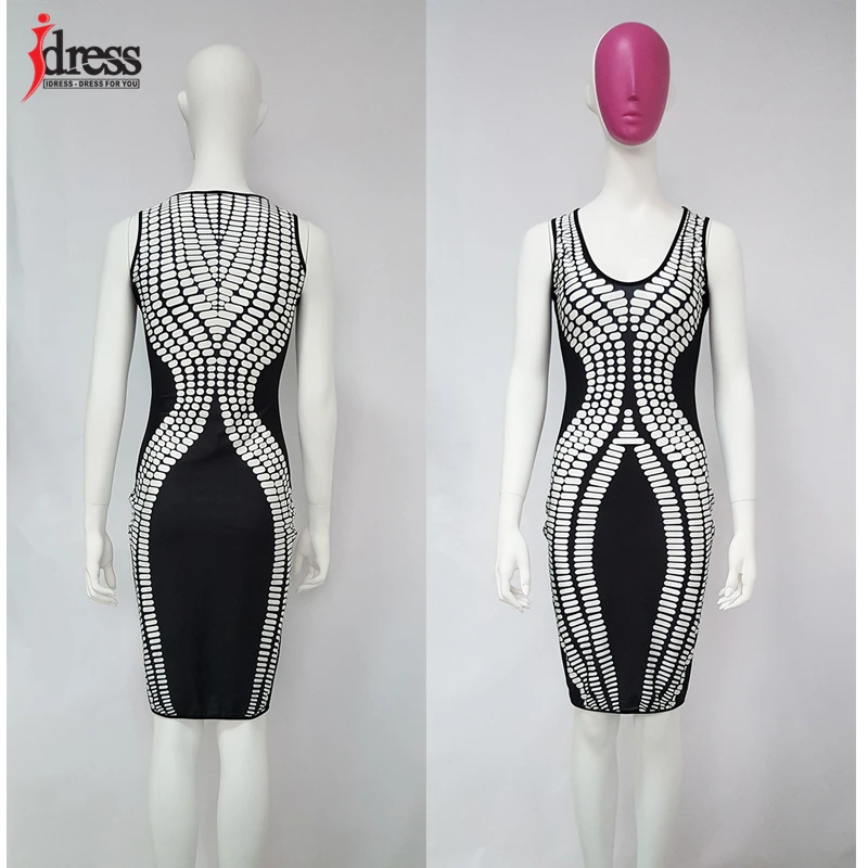 Женское вечернее платье IDress облегающее в стиле хип-хоп 7 цветов Повседневное для
