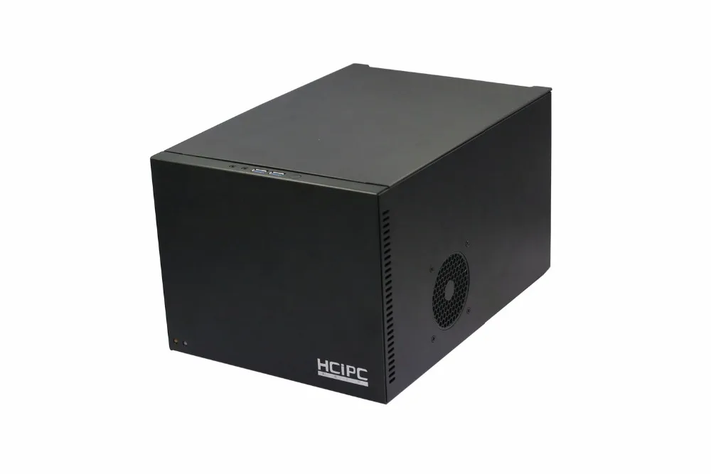HCiPC 6Bay Mini ITX Tower чехол NAD HDD корпус 6bay NAS сервер чехол|tower case|mini itxmini itx tower |