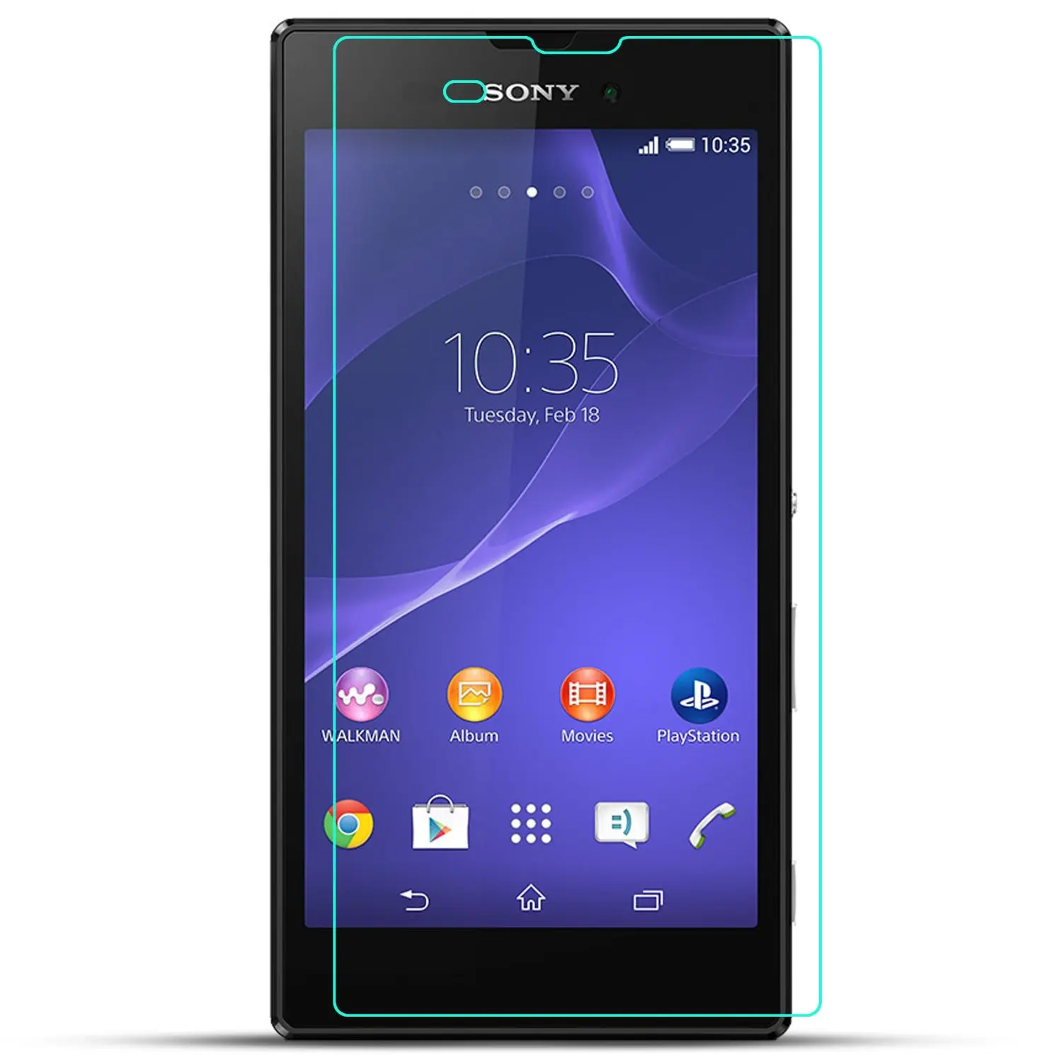 5 шт./лот закаленное Стекло для sony Xperia T3 D5103 Экран протектор Защитная пленка |