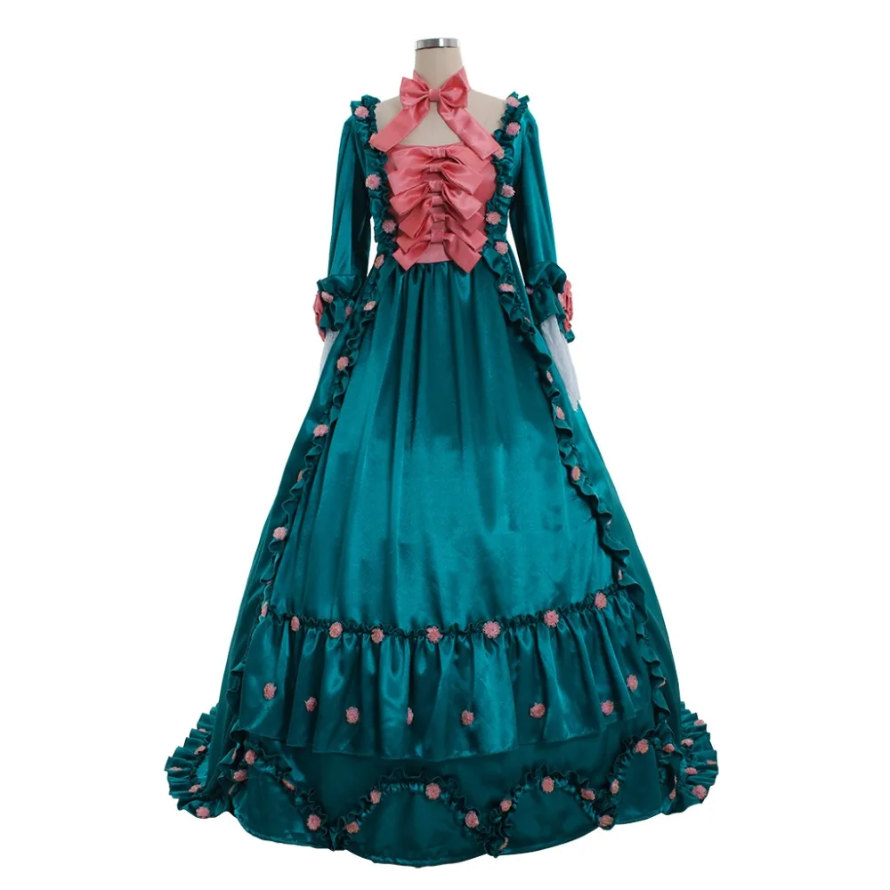 

Cosplaydiy Marie Antoinette Rococo Women Luxury Ball Gown Dress Gothic Medieval Victorian Renaissance Rococo Pary Dress L320