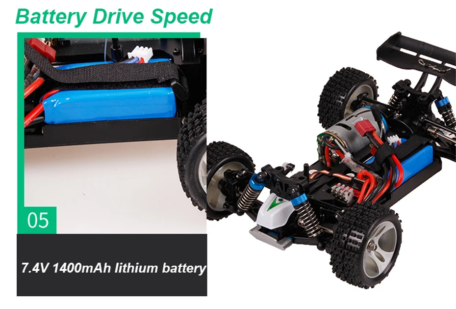 Wltoys A959-B 1:18 Радиоуправляемая машина 2,4G 4WD 70 км/ч высокоскоростная радиоуправляемая дрифтерная Машина Радиоуправляемая машинка радиоуправляемая багги