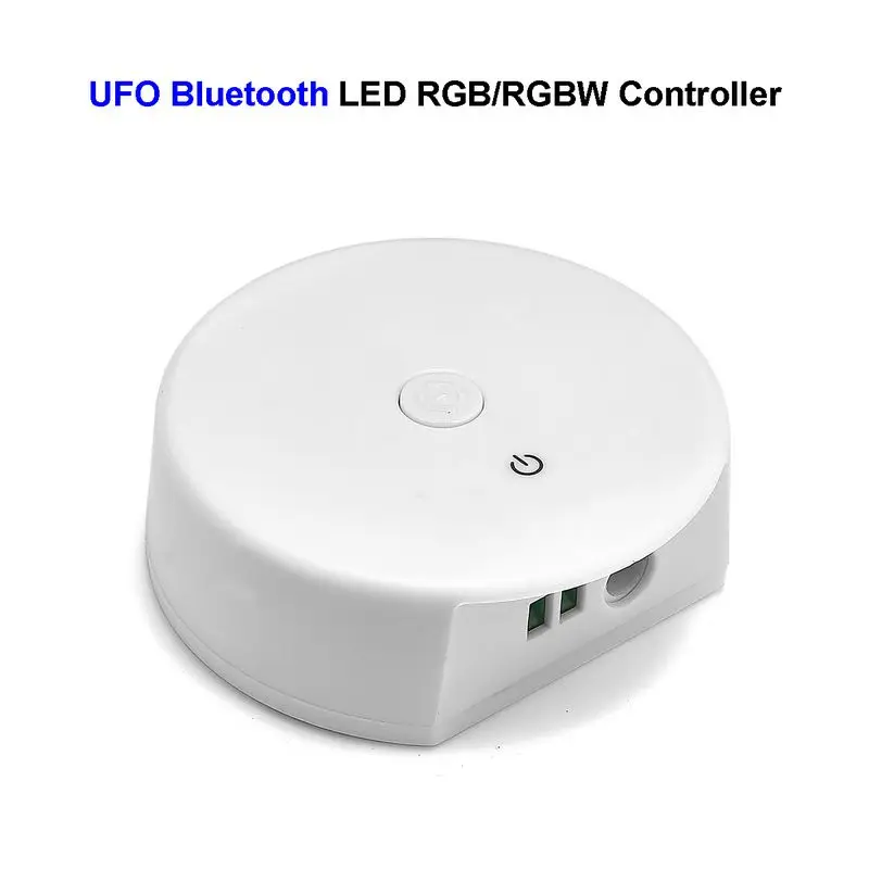 DC 12 V-24 V мини НЛО Bluetooth RGB/RGBW контроллер iOS Android APP музыкальный для 3528 5050 Светодиодные