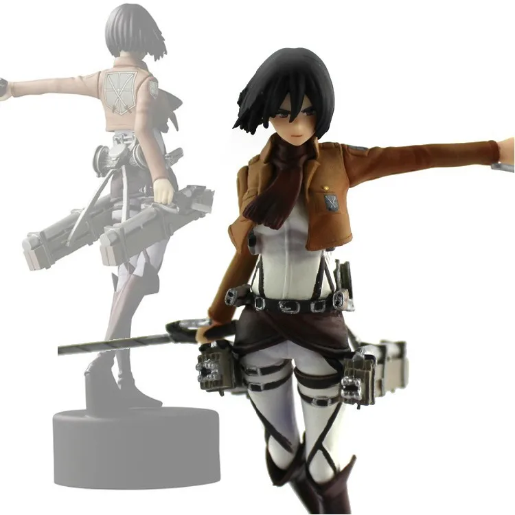 Экшн фигурка из ПВХ атака на Титанов 14 см|attack on titan mikasa|attack titanattack |