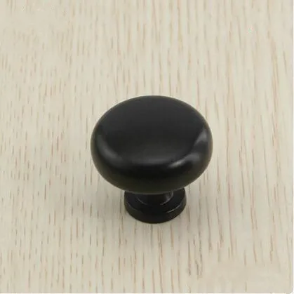 

Drawer knobs Dresser pulls Black kitchen cabinet handles knob 30mm black cupboard shoe cabinet furniture decoration knobs pulls