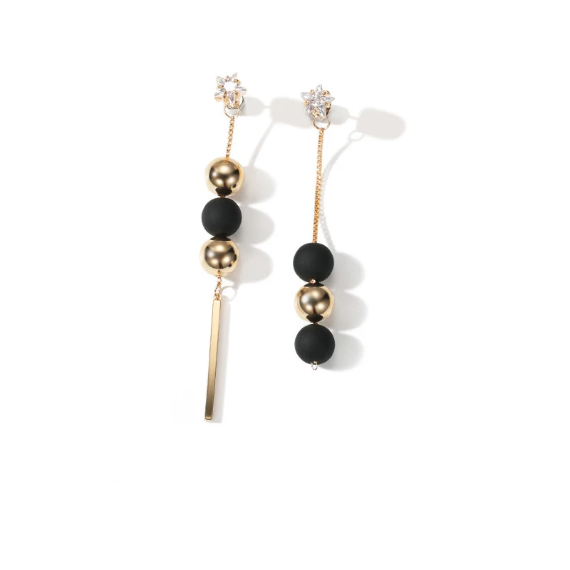 PINKSEE Fashion Asymmetry Long Earrings For Women Girls Personality Drop Dangle Earring Charm Jewelry | Украшения и аксессуары