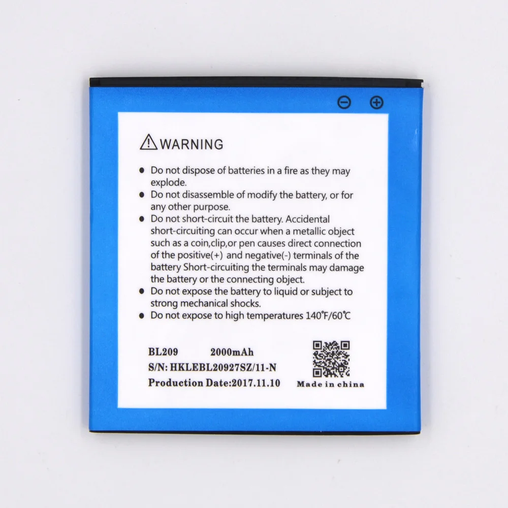 Аккумуляторная батарея HKFASTEL BL209 BL 209 для Lenovo A706 A788T A820E A760 A516 A378T A398T новые