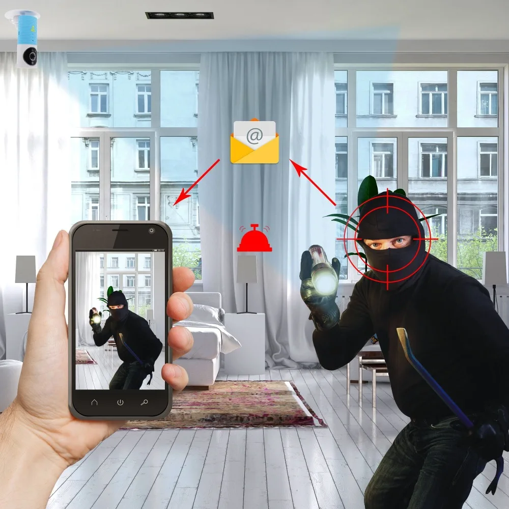 Wi-Fi детский монитор ИК ночного видения няня детские мониторы электронный младенческий домофон PIR Обнаружение движения безопасности Детская камера