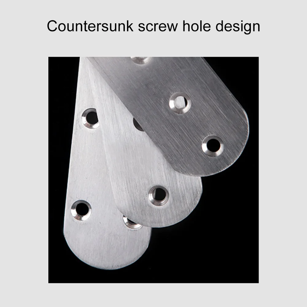 Новинка 10 шт. плоские прямые скобы из нержавеющей стали Скоба для ремонта детали