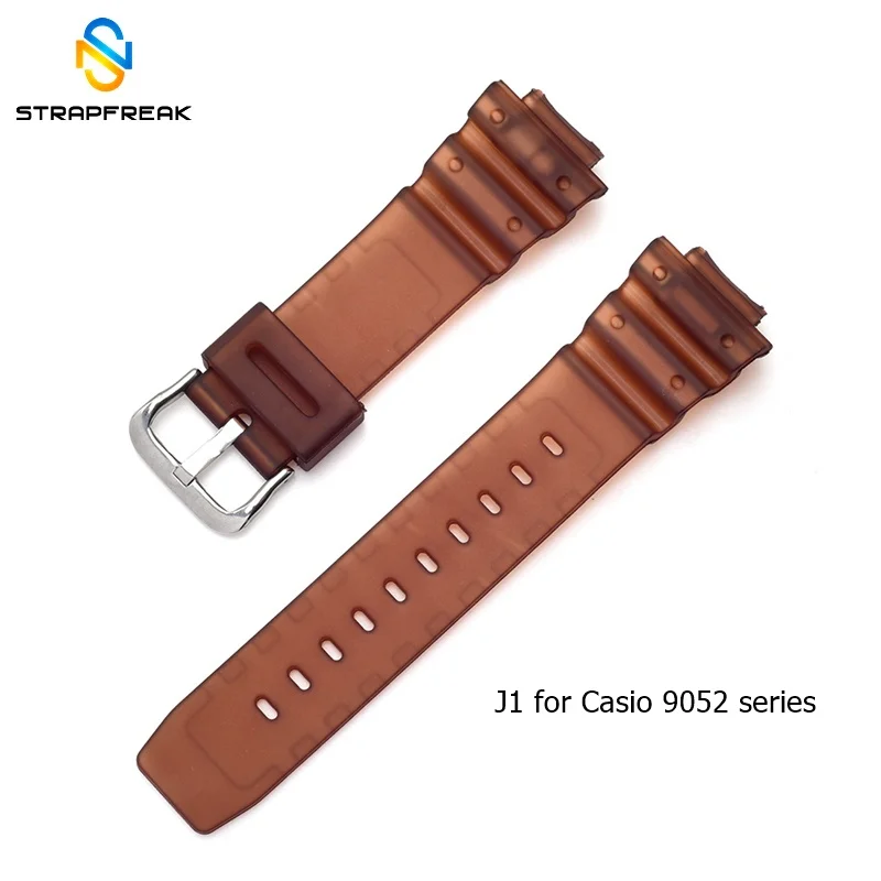 Силиконовый ремешок для часов для объектива с оптическими зумом Casio 9052/5600/6900 серии резинок Для мужчин спортивные дайвинг ремень для объектива с оптическими зумом Casio наручные часы Красочные пояса