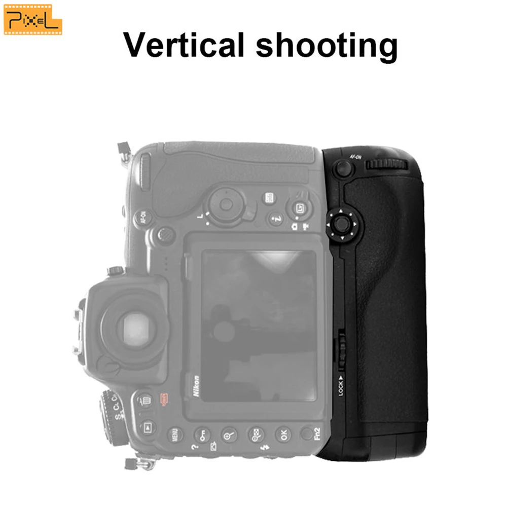 Профессиональная Батарейная ручка Pixel Vertax D17 для Nikon D500 совместима с EN EL15 батареей