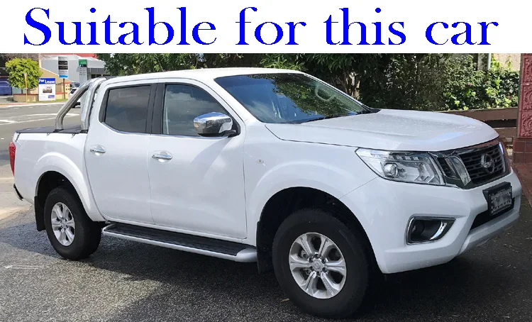 4 шт. пластиковые наружные дефлекторы для Nissan Navara Frontier NP300 D23 2014-2019 | Автомобили и