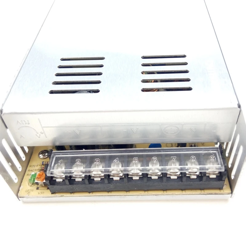 

12V 30A 360W Power Supply Adapter Switching for LED Strips Light Ruban 5050 AC 110V 220V to DC 12 Volts Lighting Transformers