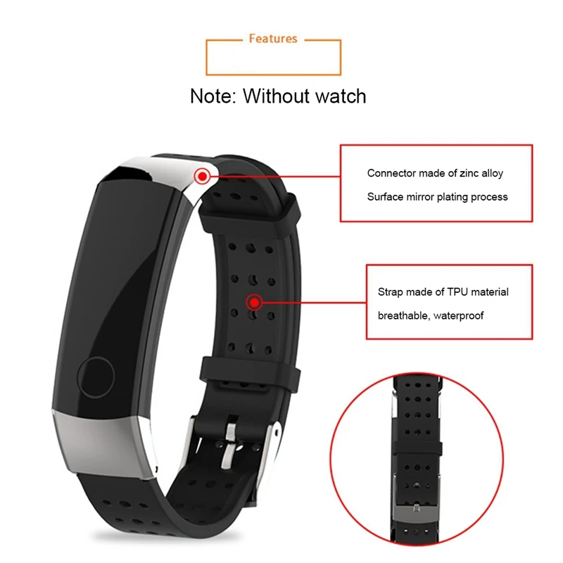 Ремешок Mijobs для huawei Honor Band 4, силиконовый браслет на запястье, Смарт-часы, ремешок для huawei Honor Band 3, аксессуары