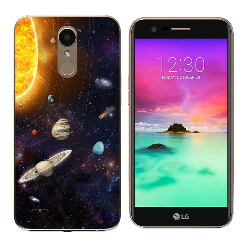 2017 чехол для LG K10 Мягкий силиконовый LV5/K10 X400 M250 M250N чехлы телефонов |