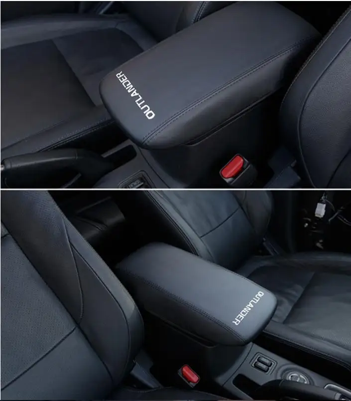 Автомобильный подлокотник кобура из искусственной кожи 3 цвета для MITSUBISHI outlander 2013