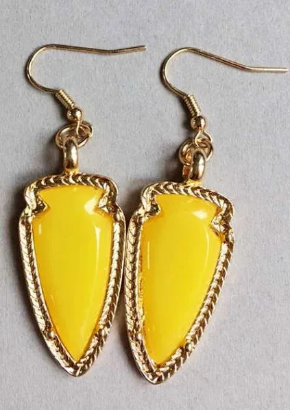 Классические простые женские серьги стрелы с блестящими фианитами оптовая