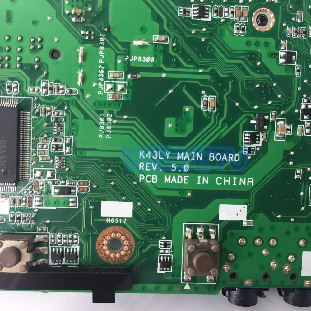 Материнская плата K43LY с I3 CPU 7470M 1G REV 5 0 для ASUS K84HR X84HR X44H материнская ноутбука 60 NB2MB1300