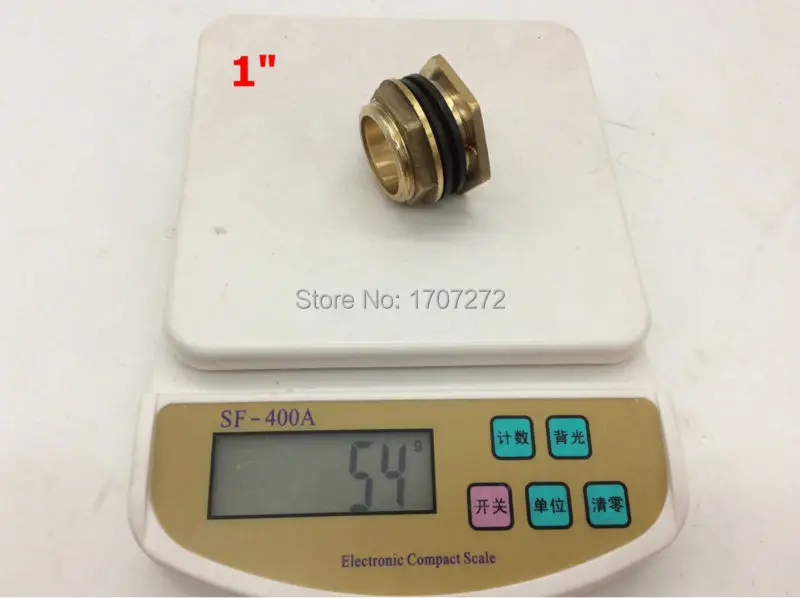 Бесплатная доставка 1 &quotBSP латунный фитинг для труб поворотный гайка резервуара