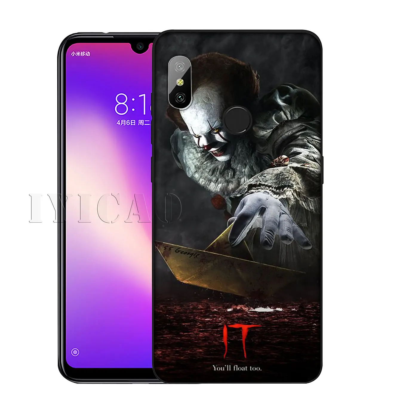 IYICAO Stephen King's King is It Soft Silicone Phone Case for Xiaomi Redmi K30 K20 8A 7A 6A 5A S2 GO Note 8 8T 7 5 6 Pro |
